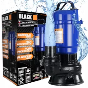    Помпа за дълбоки кладенци Черна 2600 W 12000 l/h