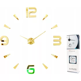   Часа - iINTERSIDE стенен часовник злато 130см