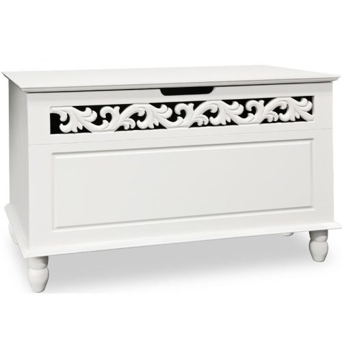  Скрин Wide Decor 80 x 40 x 48 см бял мат
