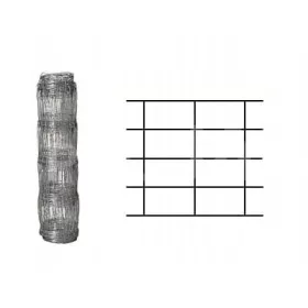 Оградна мрежа Jan хром 0,8 х 100м