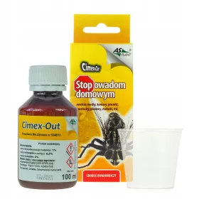    Течност против хлебарки, кърлежи, комари, молци, мравки, мухи, дървеници, сребристи рибки Asplant 0,15 кг 50 мл