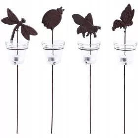    Esschert Design WL35 чугунени фенери, насекоми на козирка, 4 бр.