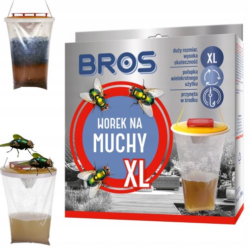 Капан за мухи Bros 0,2 кг 8000 мл