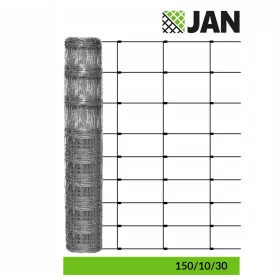   Мрежа за горска ограда ZPH Jan, поцинкована, 100х1,5м