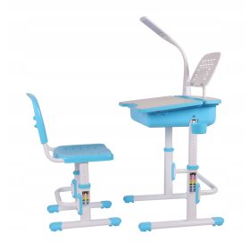    Смарт бюро Leomark 50 x 68 x 54 см нюанси на синьото