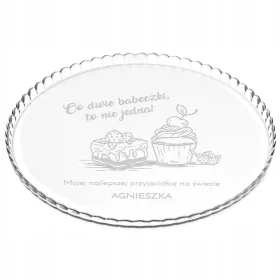   Поставка за торта, плодове - Патера Мурано 32,5 см