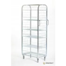   Мрежеста складова количка 760х400х1700. Продуцент.