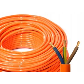   Кръгъл електрически кабел, гъвкав (нишка), PUR гумена изолация Hilark 3 x 2,5