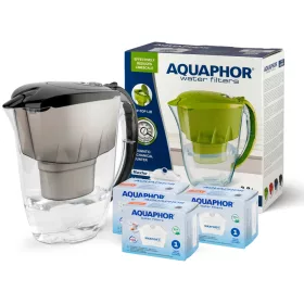    Филтърна кана Aquaphor JASPER 2.8 л, черна
