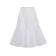  Стилна фуста за причастие с широк волан