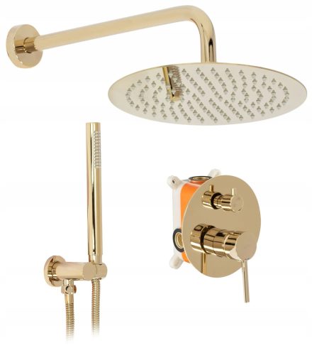 Комплект за скрит душ Rea Lungo Gold