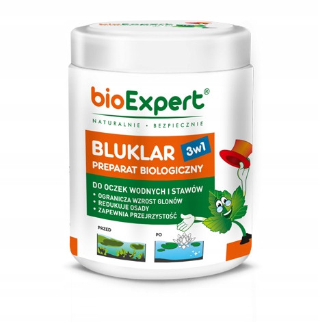  BLUKLAR 500G - ПЪТ ЗА ЗЕЛЕНА ВОДА, ВОДОРАСЛИ И МЪРВНИЦА