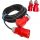 Единичен удължител Hilark 918301054a/15/M черен 15 м
