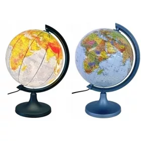    Globus Zachem физически и политически ср. 25 см