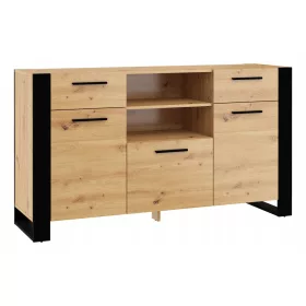    Скрин Bim Furniture Nuka 155 x 45 x 87 см матиран занаятчийски дъб