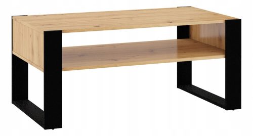 Правоъгълна маса за кафе Nuka bim 110 x 60 x 48 см, занаятчийски дъб