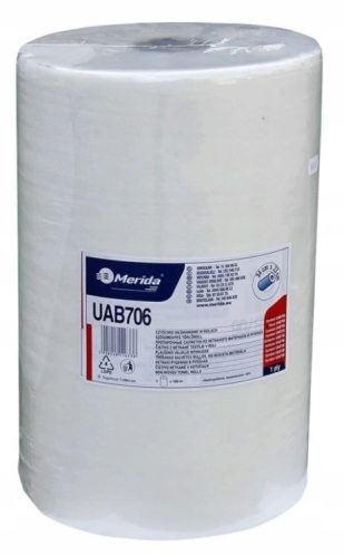  Памучна кърпа за почистване Merida UAB706, бяла, 100 м