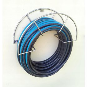    Голяма закачалка, дръжка, макара за градински маркуч от неръждаема стомана, 50 м