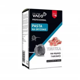    VACO PROFESSIONAL Паста Отрова за мишки и плъхове (кутия) - 1 кг