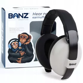    Противошумни слушалки Baby Banz EM010, розови