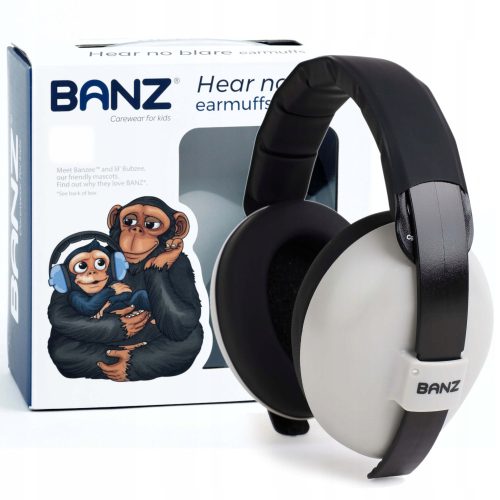  Противошумни слушалки Baby Banz EM010, розови