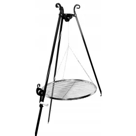   Градински огнища, скари - Скара-трипод Nikmet, решетка от неръждаема стомана, 80см