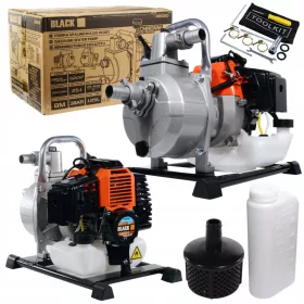   Помпа за градинско напояване - Черна 5800 W 350 l/h горивна помпа