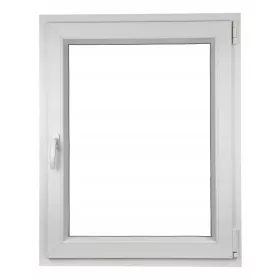 PVC дограма 50 X 60 / 500 X 600 Ru/P Бяла