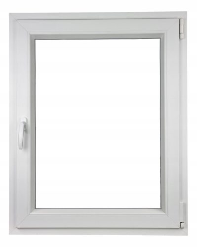 PVC дограма 50 X 60 / 500 X 600 Ru/P Бяла