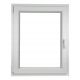 PVC прозорец 60 X 80 / 600 X 800 RU/L бял 24H