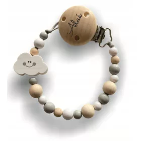    Висулка за залъгалка Многоцветна висулка за залъгалка