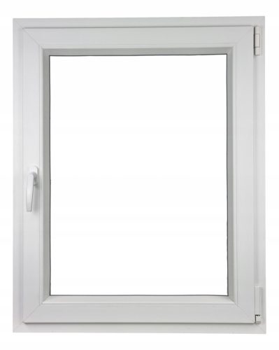 PVC прозорец 40 X 60 / 400 X 600 RU/P бял 24H