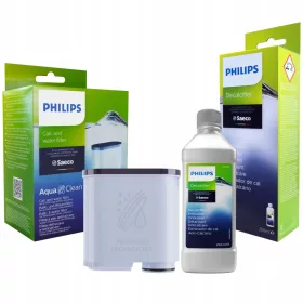    Филтър Philips CA6903/10 + Течен препарат за отстраняване на котлен камък за Philips Saeco Decalcifier 0,25 л