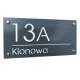 Номер на къща км бродерия 40 х 20 см