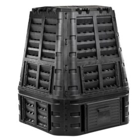   Пушилня за месо - 1-камерен компостер Ekobat Ecosmart-740 740л черен