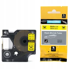   Термосвиваема тръба Specmark за Dymo Rhino 9 mm x 1,5 m жълта