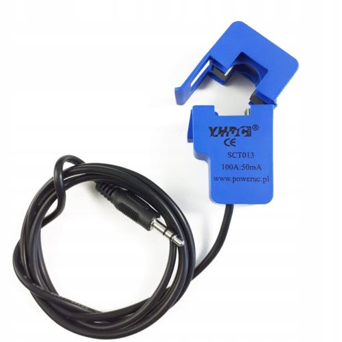 Датчик за променлив ток, 25A/1V, 1%, SCT013-025