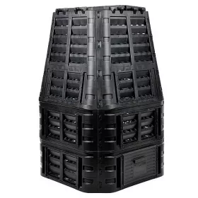   Пушилня за месо - 1-камерен компостер Екобат 1000 л, черен