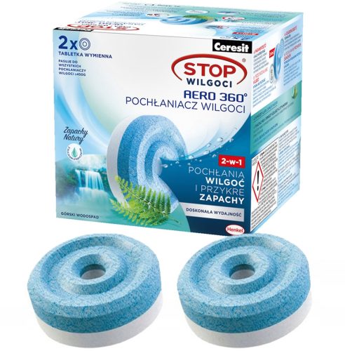 Ceresit Stop Wilgoci aero Tabletk Waterfall 2x450гр