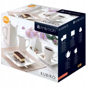   Порцелан, сервиз - Сервиз за закуска Ambition Kubiko 23 бр.