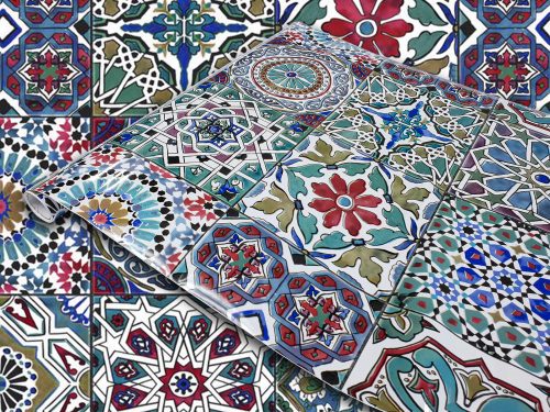  Мебелен фурнир DecoMeister Moroccan Tiles 67,5 х 150 см