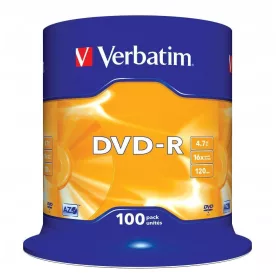  DVD диск Verbatim DVD-R 4.7 GB 100 бр.