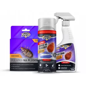   Препарат против насекоми - Пръскачка, аерозол против хлебарки, кърлежи, комари, молци, мравки, мухи, оси, паяци, бълхи, дървеници, сребърни рибки No-Pest 1 кг.