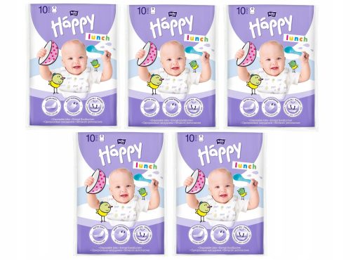  Bella Baby Happy плат лигавник Многоцветен 10 бр.